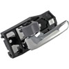Interior Door Handle Front Left Rear Left Gray and Chrome - image 3