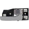 Interior Door Handle Front Right Rear Right Gray and Chrome - image 1