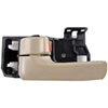 Interior Door Handle Front Left Rear Left Light Gray - image 1