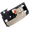 Interior Door Handle Front Right Rear Right Light Gray - image 3