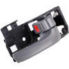 Interior Door Handle Front Right Rear Right Dark Gray - image 3