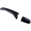 Exterior Door Handle Rear Left Rear Right Smooth Black - image 3