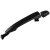 Exterior Door Handle Rear Left Rear Right Smooth Black - image 3
