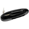 Exterior Door Handle Rear Left Smooth Black - image 1