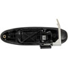 Exterior Door Handle Rear Left Smooth Black - image 3