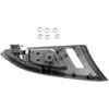 Interior Door Handle Black/Chrome Sedan wo/Memory - image 2