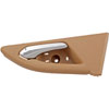 Interior Door Handle Beige/Chrome - image 1