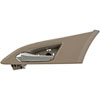 Interior Door Handle Beige/Chrome - image 1