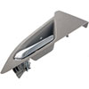 Interior Door Handle Gray/Chrome - image 3