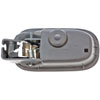 Interior Door Handle Rear Right Chrome Lever Black Housing - image 2