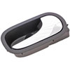 Interior Door Handle Rear Right Chrome Lever Black Housing - image 3