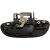 Exterior Door Handle Rear Right Textured Black - image 2