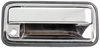 Tailgate Handle Chrome Metal Tailgate Overhead - image 1