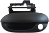 Exterior Door Handle Front Left Smooth Black - image 1