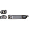 Exterior Door Handle Front Right Black and Chrome - image 2