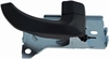 Interior Door Handle Front Right Black - image 1
