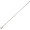 83918 8 and 11 in. White Low Profile Wire Ties