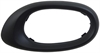 Interior Door Bezel Rear Right Textured Black - image 1