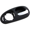 Interior Door Handle Rear Left Kit Chrome and Black - image 3