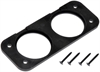 Dual Hole Flat Panel Mount For 12V Acc