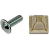 848-017 License Plate Fasteners- M6-1.0 x 16mm