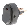 Oval Style LED Rocker Switch Black Body/Red LED - image 1
