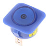 Round Style Full Glow Rocker Switch Blue Body/Blue Glow - image 1