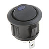 Round Style Full Glow Rocker Switch - image 1
