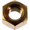 849-002 Hex Nut-Brass- 5/16-18 x 1/4 in.; Grade 2 - image 1