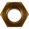 849-004 Hex Nut-Brass-Thread Size 3/8-16, Height 9/16 in.; Grade 2 - image 2