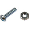 850-607 Stove Bolt with Nuts -unc- 3/16-24 x 3/4 in. - image 1