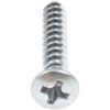 851-403 Sheet Metal Screw-Phillips Oval Head-No. 8 x 1 in.; Zinc - image 2