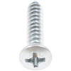 851-404 Sheet Metal Screw-Phillips Oval Head-No. 10 x 1 in.; Zinc - image 2