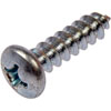 851-434 Sheet Metal Screw-Phillips Pan Head-No. 14 x 1 in.; Zinc - image 1
