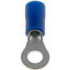 85407 16-14 Gauge Ring Terminal, No. 8, Blue - image 2