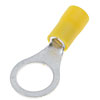 85413 12-10 Gauge Ring Terminal, 3/8 in., Yellow - image 1