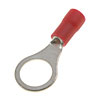 85438 22-18 Gauge Ring Terminal, 5/16 in., Red - image 1