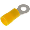85444 12-10 Gauge Ring Terminal, No. 8, Yellow - image 1