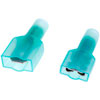 85461 16-14 Gauge Male/Female Set Fully Insulated Quick Disconnect, .250 in., Blue - image 1