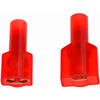 85490 22-18 Gauge Male/Female Set Fully Insulated Quick Disconnect, .250 in., Red - image 2