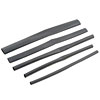 85611 6 Inch, Black, Assorted Widths, Heat Shrink Tubing Polyolefin - image 1