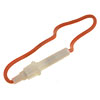 85662 12 Gauge with 20 AMP Glass Style Fuse Holder; Orange and White - image 1