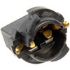 85835 Electrical Sockets - 1-Wire 1/2 in. Instrument Panel; 1975-1978 Chevrolet, 1975-1978 GMC - image 1