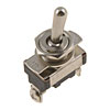 85905 Electrical Switches - Toggle-Metal Bat W/Screw Terminals - 15 Amp (180 Watts); Black and Silver - image 1