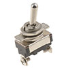 85908 Electrical Switches - Toggle - Metal Bat with Screw Terminals-15 Amp(180 Watts); Black and Silver - image 1