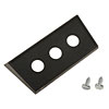 MOUNT PANEL 3 HOLE PLAST - image 1