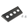 MOUNT PANEL 4 HOLE PLAST - image 1