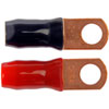86184 2 Gauge 3/8 in. Copper Ring Lugs with Insulation - image 2
