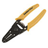 86262 7 in. Spring - Loaded Wire Cutter/Stripper; Black and Yellow - image 1