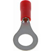 86413 22-18 Gauge Ring Terminal, 1/4 in., Red - image 3